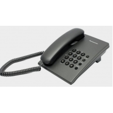 Телефон Panasonic KX-TS2350RUB аналоговый (черный) б/у